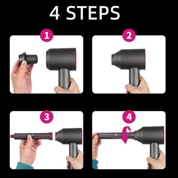 Long Barrels For Dyson Hair Dryer Curling Iron Accessory Pair Straightening & Curling Irons