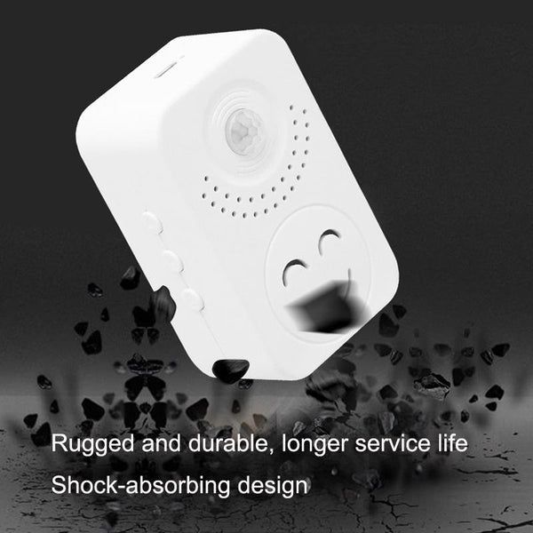 Entrance Voice Broadcaster Small Horn Sensor For Doorbell Use Battery Square Smart Doorbells