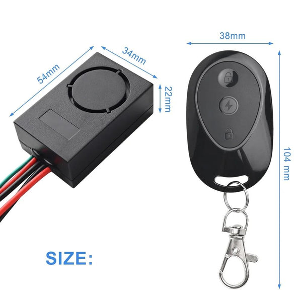 Anti Theft Alarm Electric Scooter With Remote Control 36 55V For Ninebot Max G30 Accessories Parts