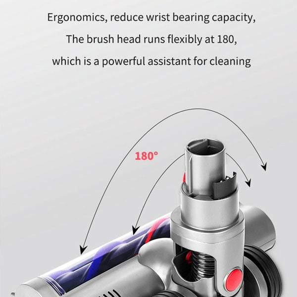 Soft Velvet Electric Floor Brush For Dyson V7 / V8 V10 V11 Vacuum Cleaners Vacuum Cleaner Parts