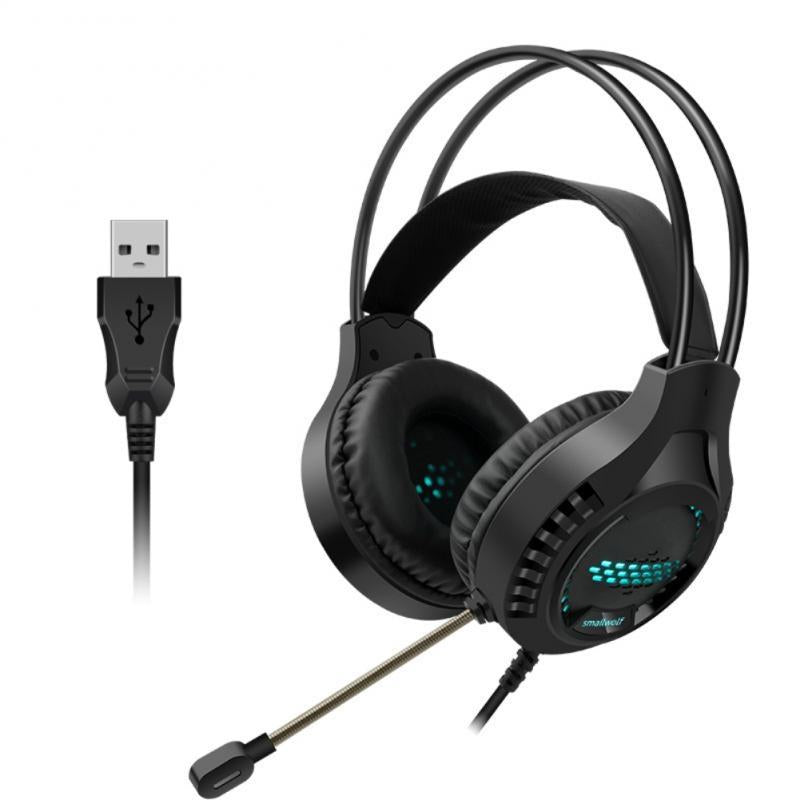 Usb Luminous Gaming Headset For Desktop Headsets