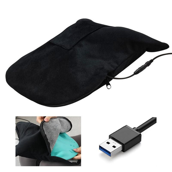 Cervical Spondylosis Correction Pillow Blue Cow Horns 877 Usb Electric Heating Black Other Orthopaedic Products