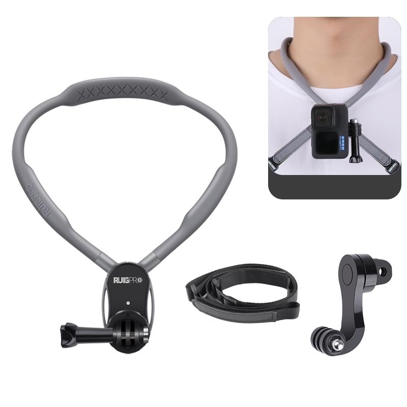 Flexible Neck Mount For Pov Viewing With Strap Other Camera & Photo Accs