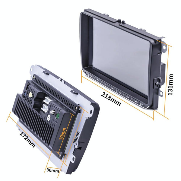 9 Inch Car Hd Radio Receiver Mp5 Player For Volkswagen Fm Bluetooth Tf Card Gps Wifi 1Gb + 16Gb Other Car Audio