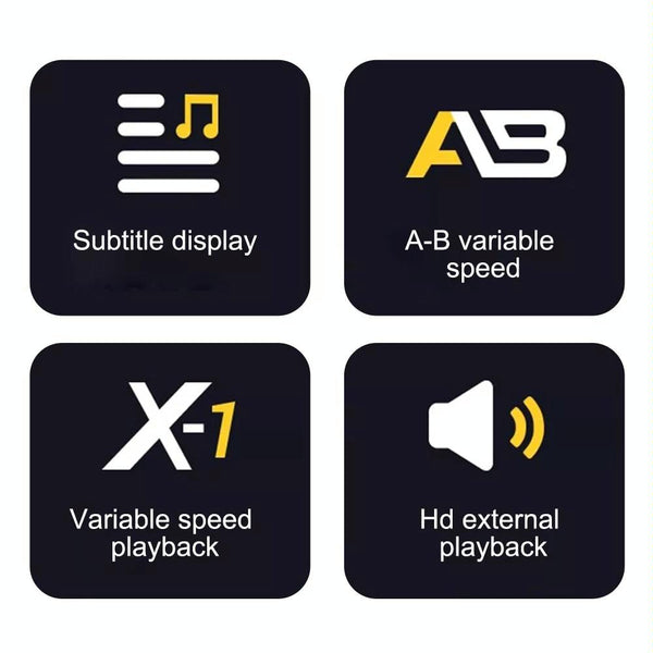 16Gb Mp3 Player With Fhd Camera & Bluetooth 4Gb Ipods & Mp3 Players