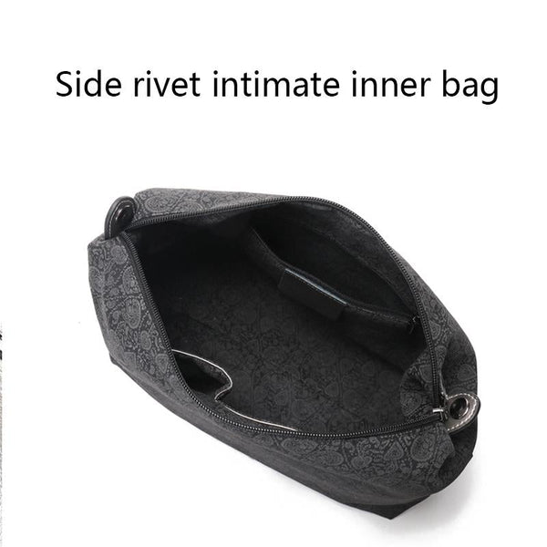 Blue Cowhide Messenger Tote For Women Large Capacity Women's Bags & Handbags