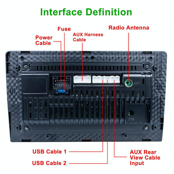 7 Inch Carplay Mp5 Player + 4 Light Camera C7001 Car Audio In Dash Units