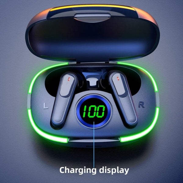 Wireless Tws Bluetooth Earphone With Noise Reduction For Sports And Gaming Headphones