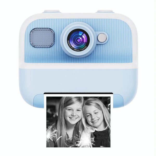 Blue Children's Thermal Camera With Dual 1080P Hd 2400W Pixel 2.4 Inch Display_Blue Digital Cameras