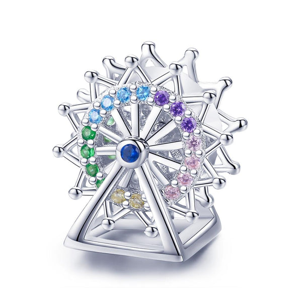 925 Sterling Silver Beaded Bracelet Diy Accessories Charms & Pendants