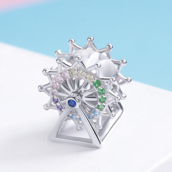 925 Sterling Silver Beaded Bracelet Diy Accessories Charms & Pendants