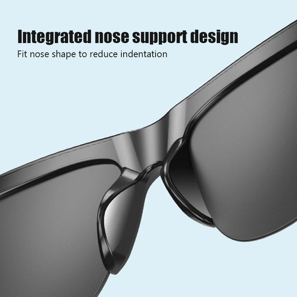 Bluetooth 5.3 Smart Sunglasses With Wireless Headset And Anti Glare Protection Headsets
