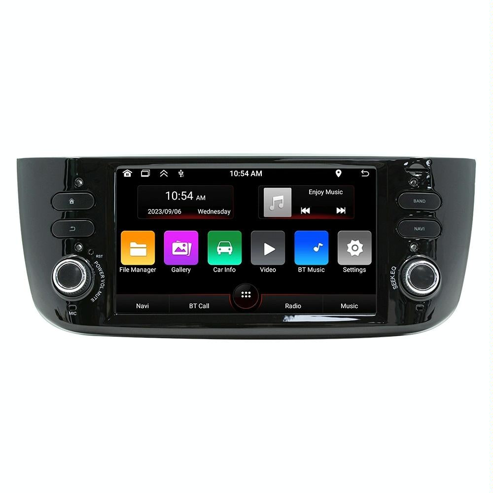 Android Navigation Bluetooth Fm Radio For Fiat Linea Punto Evo 2012 2015 + 32G Memory Other Car Video