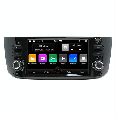 Android Navigation Bluetooth Fm Radio For Fiat Linea Punto Evo 2012 2015 + 32G Memory Other Car Video