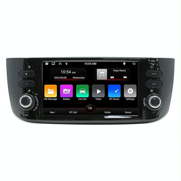 Android Navigation Bluetooth Fm Radio For Fiat Linea Punto Evo 2012 2015 + 32G Memory Other Car Video