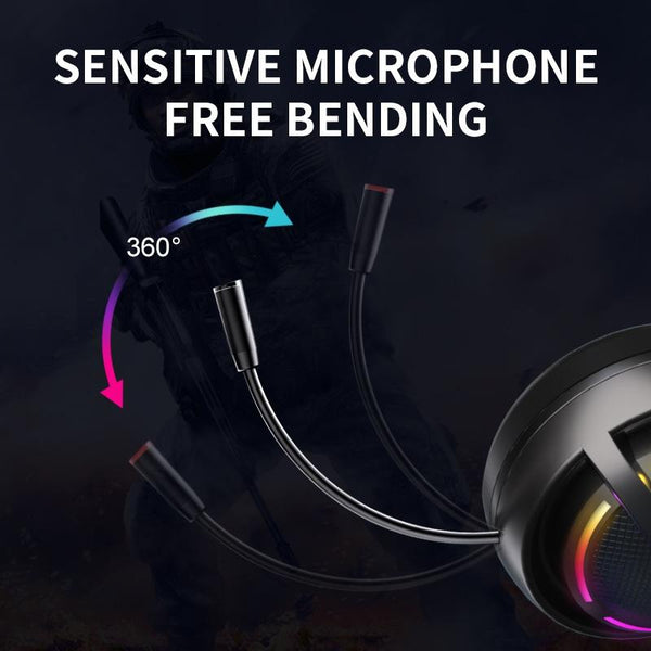 Psh 100 Usb Gaming Earphones With Mic White Headphones