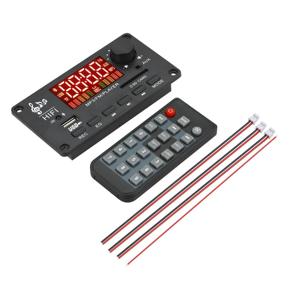 12V 50W Bluetooth Decoding Board For Fm / Call Recording Black Development Kits & Boards