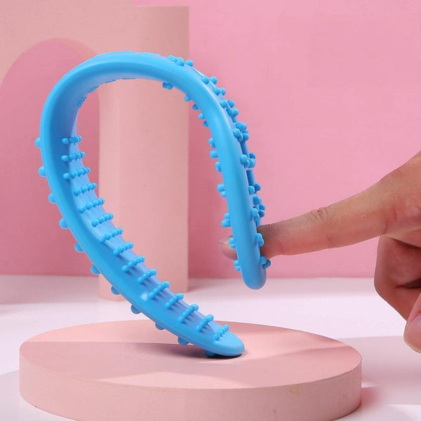 Silicone Health Meridian Massage Fitness Massager Random Colour 35Cm Second Gen Massagers