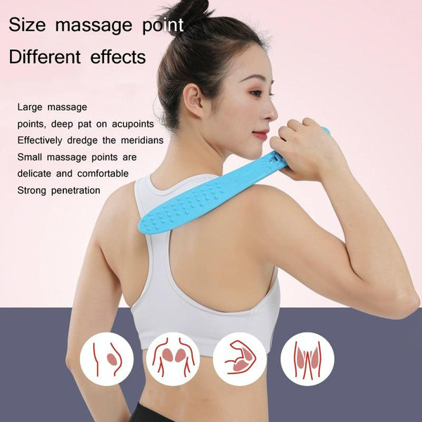 Silicone Health Meridian Massage Fitness Massager Random Colour 35Cm Second Gen Massagers