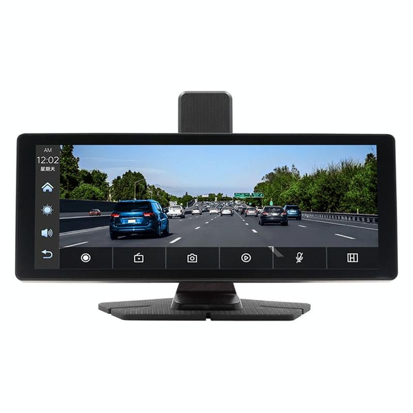 Car Bluetooth Dvr Monitor Supports Carplay Android Auto Display Camera Rear View Monitors/Cams & Kits