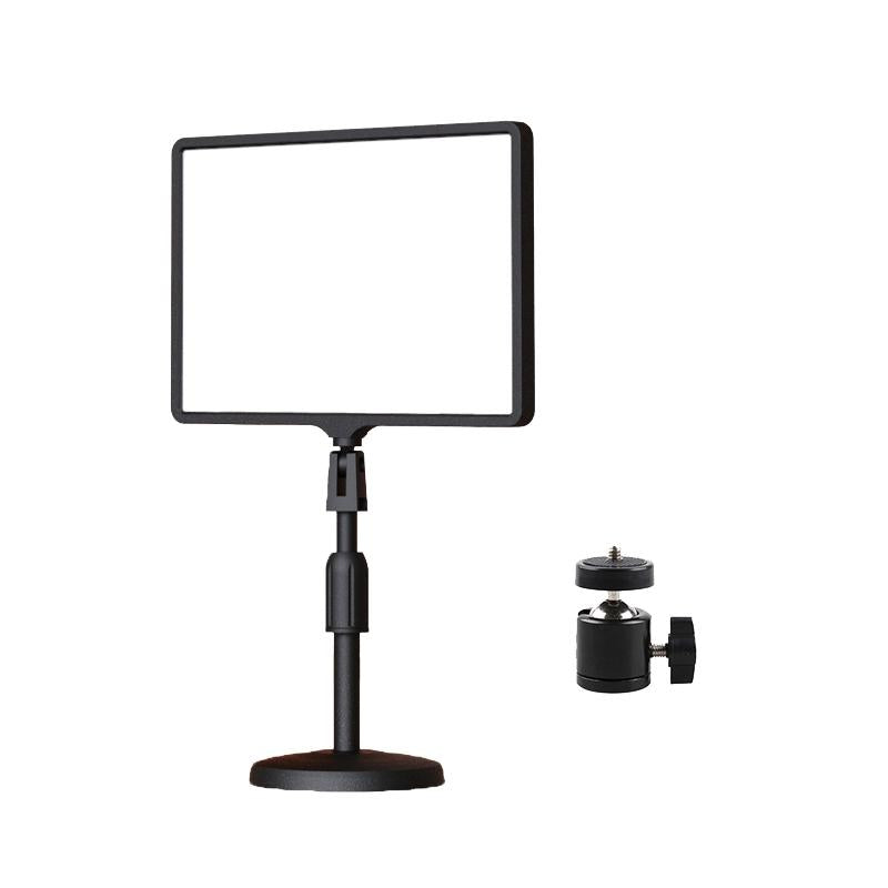30Cm Flat Panel Live Fill Light With Colour Temperature Adjustable Bracket Other Lighting & Studio