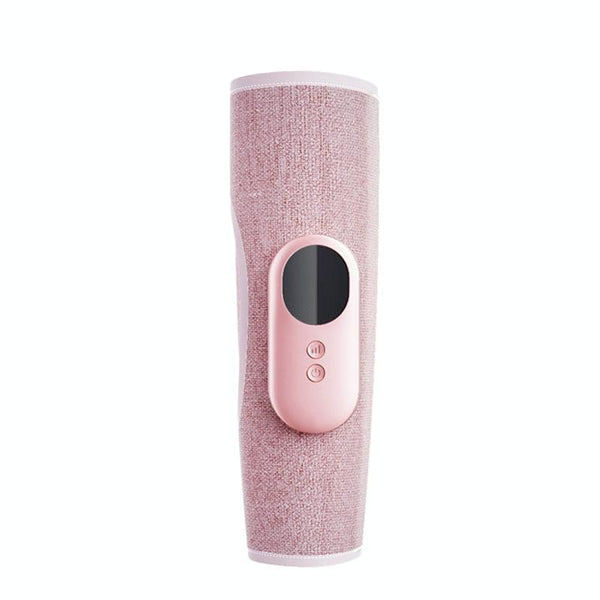 Wireless Leg Massager Pink Hot Compress + Air Pressure Vibration Massagers
