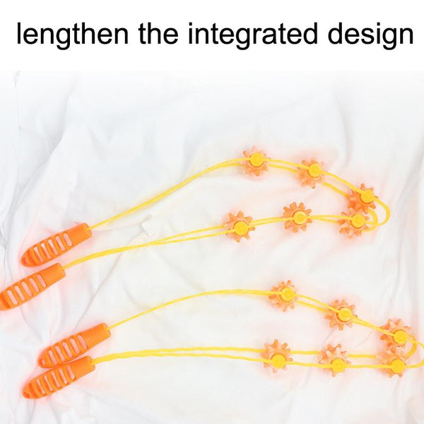 3 Wheel Manual Back Massager Green Massagers