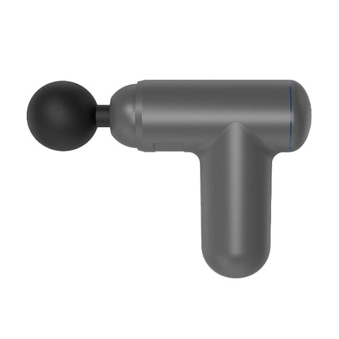 Compact Vibrating Fascia Massage Gun Gray Massagers