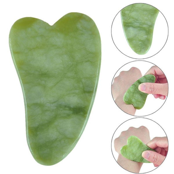 7 Piece Facial Tendon Stick & Scraping Board Set Pink Other Massage