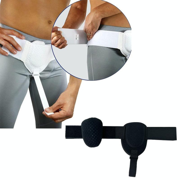Groin Protection Belt For Adults Black Support & Protective Gear