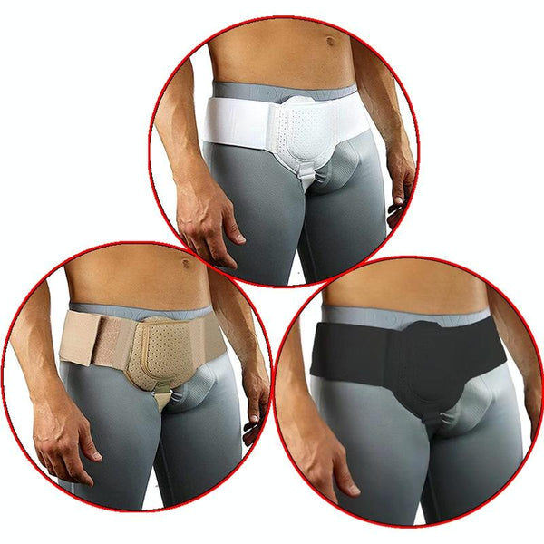 Groin Protection Belt For Adults Black Support & Protective Gear