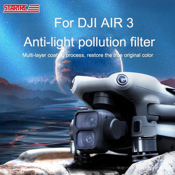 Versatile 4 In 1 Lens Filter For Dji Air 3 Drone Nd8/16/32/64 Camera Drone Accessories