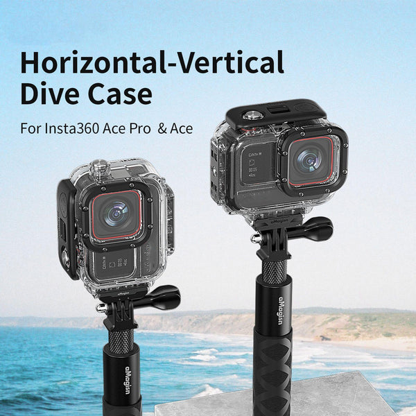 60M Waterproof Dive Shell For Magisn Camera Horizontal & Vertical Shooting Underwater Cases & Housings