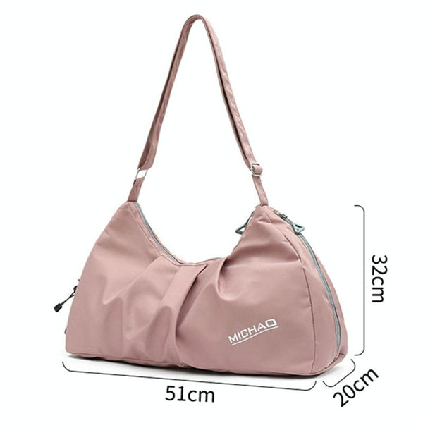 Swim Bag With Shoe Compartment Dry Wet Separation Black Dry Bags