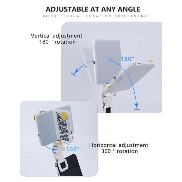 Parallel Rechargeable Clip Fill Light 60 Leds 3 Modes Front & Back A Type Blue Other Lighting & Studio