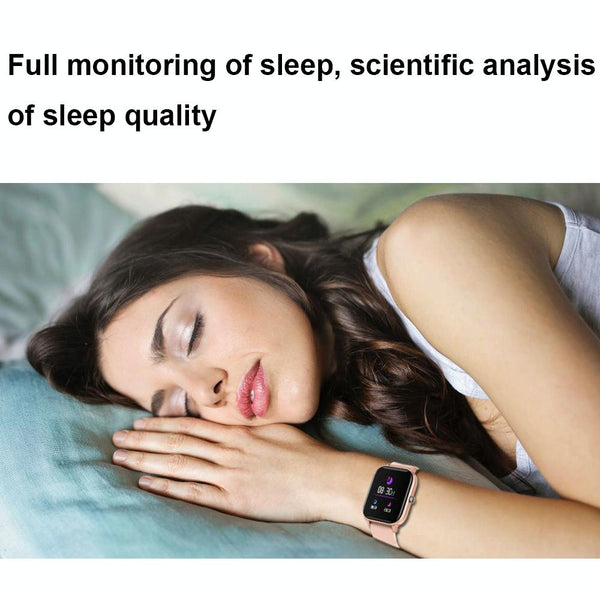 1.4 Inch Heart Rate & Blood Pressure Smart Watch Black Smart Watches