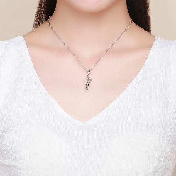 925 Sterling Silver Cat Charm For Diy Bracelet Style Pendant Charms & Pendants