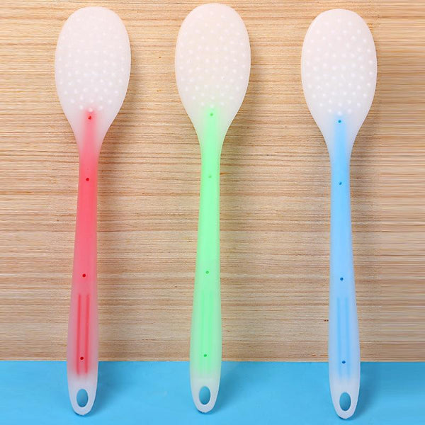 Blue Silicone Gua Sha Massage Board 32Cm Pink Massagers