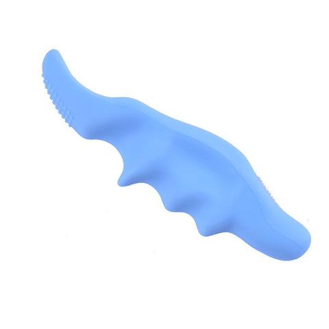Silicone Thumb Massager For Muscle Relaxation And Fascia Blue Massagers
