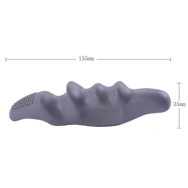 Silicone Thumb Massager For Muscle Relaxation And Fascia Blue Massagers