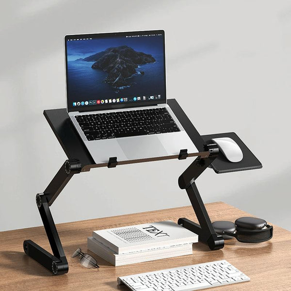 Folding Laptop Desk With Height Adjustment And Storage Laptop Desks