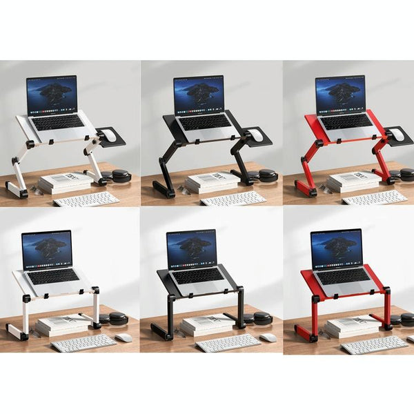 Folding Laptop Desk With Height Adjustment And Storage Laptop Desks