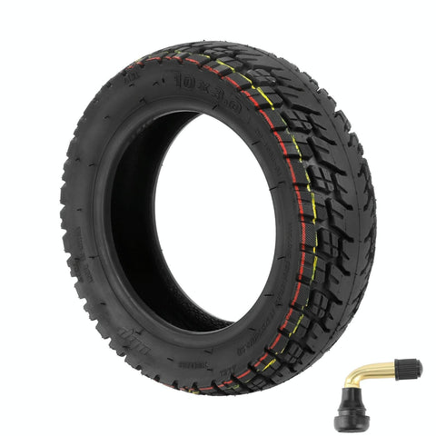 10X3.0 Ulip Electric Scooter Tire For Dualtron Zero Off Road Thickened Tubeless Inch With Gas Nozzle Accessories Parts