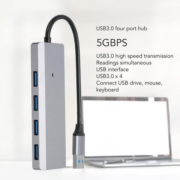 4 Port Usb3.0 Laptop Docking Station Laptop Power Adapters/Chargers