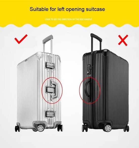 Waterproof Transparent Pvc Trolley Suitcase Cover 22 Inch Rimless Other Luggage