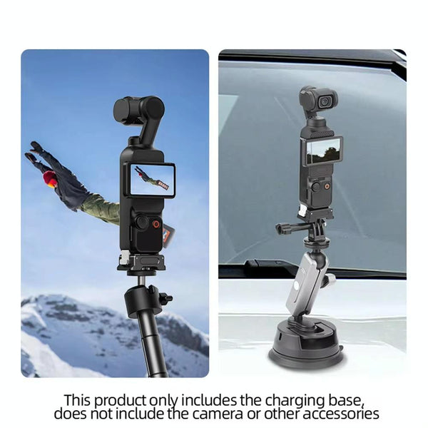 Quick Release Mount Adapter For Dji Osmo Pocket 3 Camera 1 / 4 Inch Hole With Tripod Tripod Mount Accessories
