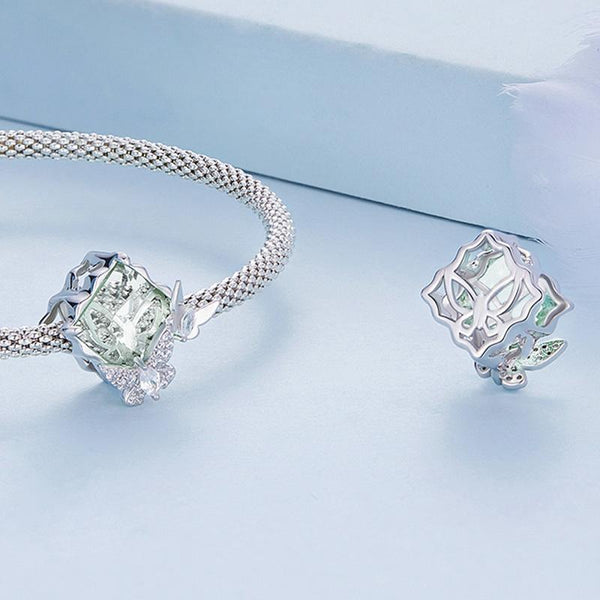 925 Sterling Silver Natural Butterfly Pendant For Diy Bracelets Bsc649 Style Charms & Pendants