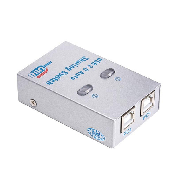 2 In 1 Usb Print Switcher Silver Kvm Switches