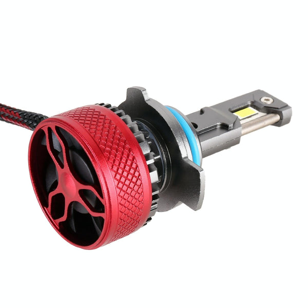 1 Pair 9012 Dc12v 65W 6000K 6500Lm Led Car Headlights Led Car Lights