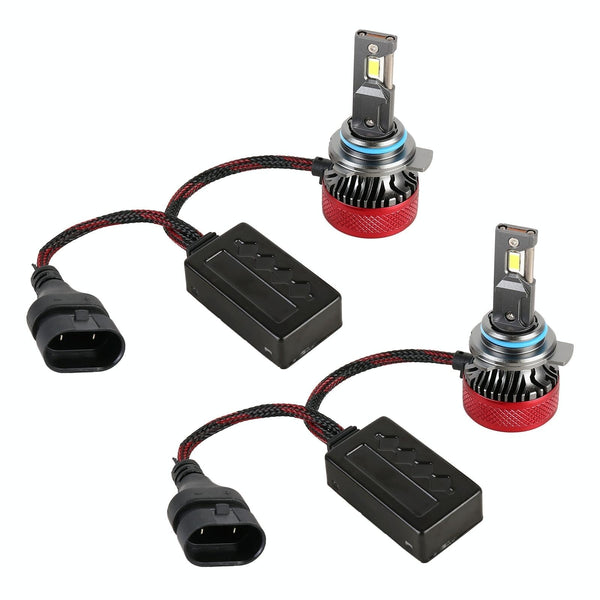 1 Pair 9012 Dc12v 65W 6000K 6500Lm Led Car Headlights Led Car Lights